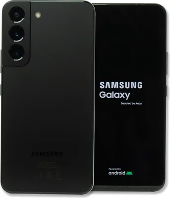 Produktbild von Samsung Galaxy S22 SM-S901B, 15,5 cm (6.1"), 8 GB, 128 GB, 50 MP, Android 12, Schwarz