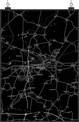 Produktbild von Mr. & Mrs. Panda Bild Wolfsburg DIN A3 - Geschenk, Plakat, Stadt Dorf Karte Landkarte Map Stadtplan, wanddeko, Wandschmuck, drucke, Wandbild