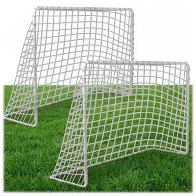 Produktbild von Tragbares Fußballtor-Set für Kinder, 183 x 122 cm, 2er-Pack