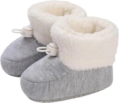 Produktbild von Winterstiefel für Babys - warme, slipresistente und verstellbare Schneestiefel für 0-18 Monate