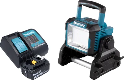 Produktbild von Makita DEADML 811 SM1 Akku Baustrahler 14,4 / 18 V 3000 lm LED + 1x Akku 4,0 Ah + Ladegerät