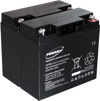 Image de Batterie gel-plomb pour USV APC Smart-UPS SUA1500I 20Ah (remplace les 18Ah)