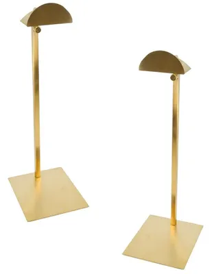 Produktbild von Geldbörsen-Ausstellungsständer – Verstellbarer Ständer – Handtaschenständer – Robuster Edelstahl – Ideal für Zuhause/Geschäft – Höhe 35-60 cm – Handtaschenständer