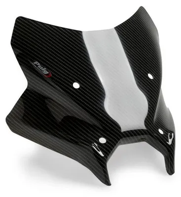 Image de PUIG 22077C New Generation Sport adapté à la YAMAHA MT-09 SP aspect carbone