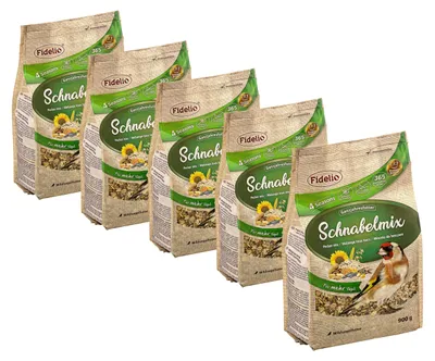 Productafbeelding van Fidelio vogelvoer, mengeling voor snavels, voer voor het hele jaar, rijk aan eiwitten/energie
