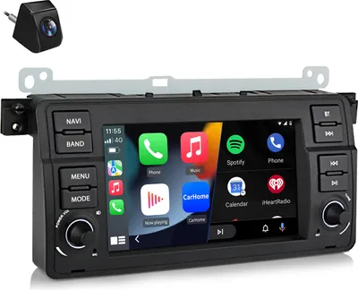 Produktbild von 2+64G 7 "Android 13 Carplay radio samochodowe GPS Navi USB RDS WiFi BT+KAM Do BMW serii 3 E46 M3 Rover 75 MGZT 1998-2006