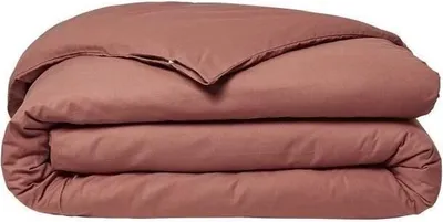 Produktbild von Bettbezug TODAY Essential, 220 x 240 cm, 2 Personen, 100% Baumwolle Uni, Terracotta