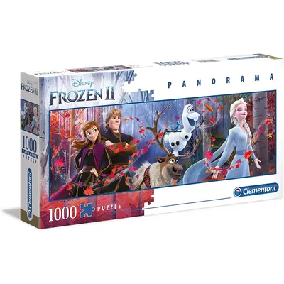 Produktbild von Clementoni 39544 - Disney Frozen 2 - 1000 Teile Puzzle - Panorama Puzzle