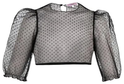 Produktbild von Dirndlbluse Dammbach schwarz 38