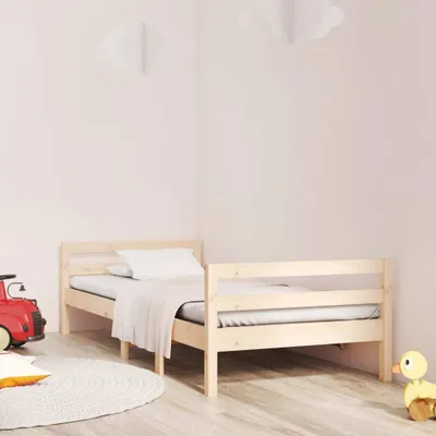 Productafbeelding van Maison Exclusive - Massief houten bed zonder matras, 90x200 cm, van grenenhout