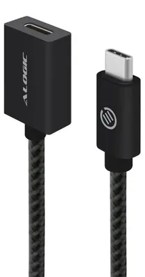 Imagen del producto de Alogic MU31CC-EXT-050BLK Alogic USB 3.2 Verlängerungskabel Typ C -C M/F      0,5m  sw