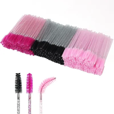 Produktbild von 300 Stück Wimpernbürsten, Augenbrauenbürsten, Mascara-Applikatorbürsten