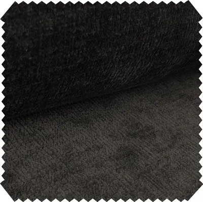Produktbild von novely® PERU Weicher Polsterstoff Möbelstoff Bezugsstoff Chenille-Stoff | Meterware | 1 lfm - Farbe: 99 Anthrazit