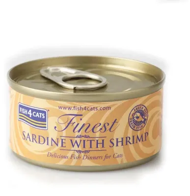 Zdjęcie produktu dla FISH4CATS Sardynki z krewetkami - mokra karma dla kotów - 70g