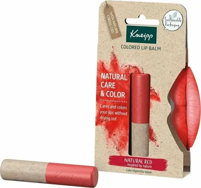 Immagine prodotto di Balsamo labbra naturale colorato di rosso 3,5 g