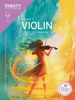 Zdjęcie produktu dla Trinity College London Violin Exam Pieces from 2025: Grade 3