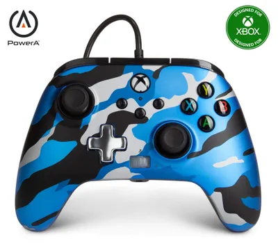 Produktbild von PowerA Enhanced Wired, Gamepad, Xbox Series S, Xbox Series X, Schaltfläche Teilen, Kabelgebunden, USB, Micro-USB B