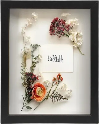 Produktbild von Schwarzrahmen-Kunstbox - Erinnerungsbilderschmuck - persönliche Fotoausstellung - weiches Samtbezug - 216 x 28 Zoll - Tiefschwarz