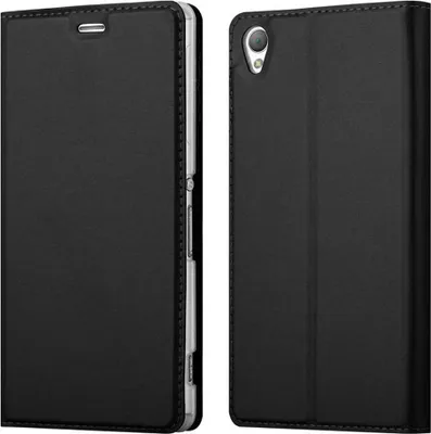 Obrázek produktu pro Cadorabo Pouzdro na mobilní telefon pro Sony Xperia Z3 Protective Case in Black Cover Case Booklet