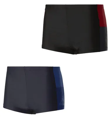 Produktbild von Badehose Herren von adidas aus chlorbeständigen Material, Farbe:Grau, Größe:5