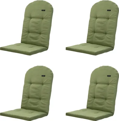 Produktbild von Madison - Gartenkissen Bearchair Panama Salbei - Ca. 128x48 cm - 4er-Set