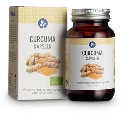 Zdjęcie produktu dla Kurkuma 400 mg organiczne kapsułki 60 kapsułek