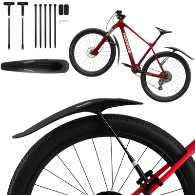 Produktbild von RockBros Fahrradschutzblech ZR46 Hinten Verstellbar Universell
