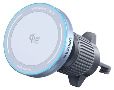 Obrázok produktu pre UGREEN 55967 Magnetická bezdrôtová rýchlonabíjačka do auta 25 W Qi 2.2