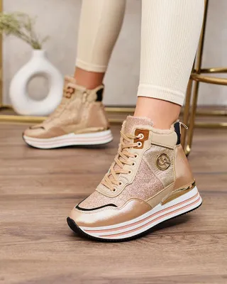 Produktbild von Damen Stoff-Sneakers Kawellas, leichte Freizeitschuhe, Größe 36