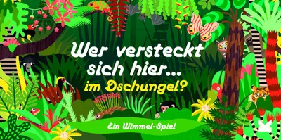 Produktbild von Wer versteckt sich hier im Dschungel? (Kinderspiele)