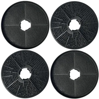 4er-Pack Aktivkohlefilter CBCF002 für Dunstabzugshauben