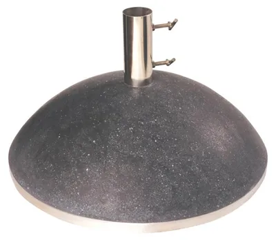 Image de Pied de parasol en granit - D. 50 cm x H. 30 cm - Noir