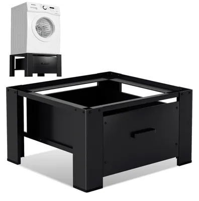 Imagen del producto de Base para lavadora con cajón – 63 x 54 x 32 cm, apta para lavadora y secadora