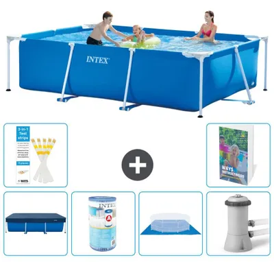 Produktbild von Rechteckiger Frame Pool - 300x200x75 cm - 7-teilig  S167