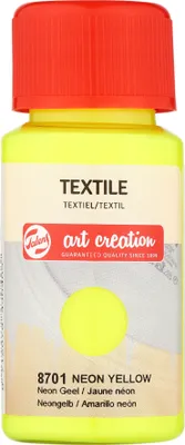 Image de Talens Art Creation Textile Bouteille 50 ml, Jaune fluo 8701
