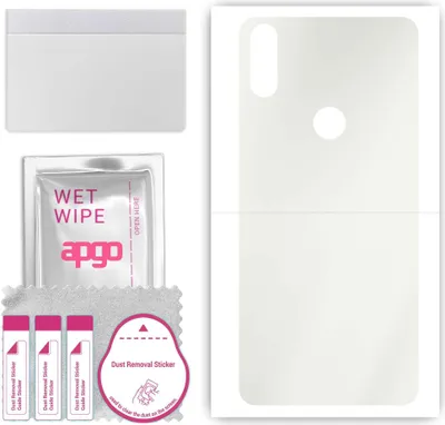 Produktbild von apgo Rückseite Schutzfolie, Matt, kompatibel mit Doogee Y8, Hinten Hydrogel-Displayschutzfolie mit Positionierhilfe, kratzfest, einfache Montage