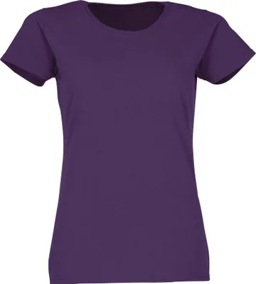 Produktbild von Fruit of the Loom Valueweight T Lady-Fit Farbe: violett Größe: XL
