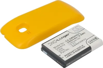 Immagine prodotto di TECHTEK Batteria compatibile con [Samsung] Galaxy Mini 2, GT-S6500, GT-S6500D, GT-S6500L, GT-S6500T sostituisce EB464358VU, per EB464358VUBSTD