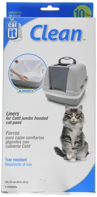 Image de Bacs de nettoyage pour chats, 104 x 61 cm, 10 pièces