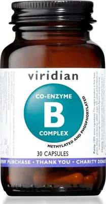 Productafbeelding van Viridian Co-enzym B-complex, 30 capsules