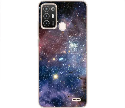 Produktbild von König Design Hülle kompatibel mit ZTE Blade A52 Kunststoff Soft Handyhülle - Handy Case Universum