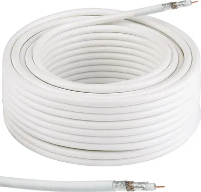 Zdjęcie produktu dla Kabel koncentryczny Thomson, 100 dB, 50 m, biały (00132163)