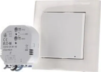 Produktbild von Eaton Moeller series xComfort, Intelligenter Schalter, Kabellos, Weiß, 196 V, 253 V, IP20