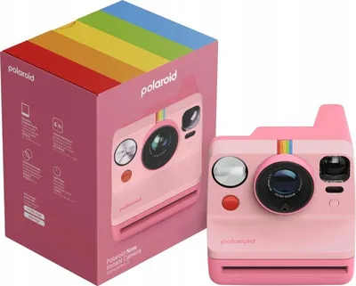 Zdjęcie produktu dla Polaroid Now Gen 3, Różowy, Automatyczna, USB Type-C, 448 g, 94 mm, 150,2 mm