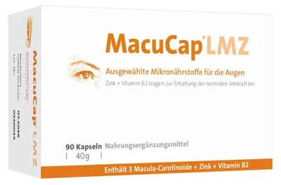 Immagine prodotto di MacuCap LMZ per la degenerazione maculare senile, 90 capsule