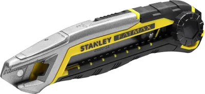 Image de STANLEY FATMAX Cutter 18 mm Quick Snap - FMHT10592-0 - Molette Crantée - Système De Casse-Lame Rapide