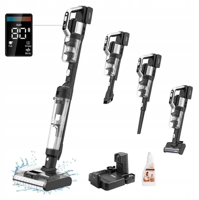 Produktbild von JIMMY PW11 PRO 4-in-1-Staubsauger, 21 kPa, Wischfunktion, automatische Reinigung, 80 Minuten