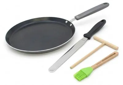 Produktbild von Crepes Maker Set, ELO Ducato, Ø 26 cm, Antihaftbeschichtung, Inkl. 3 Küchenhelfer, Induktionsgeeignet