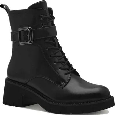 Produktbild von Tamaris Damen Stiefeletten 1-25240-43 003 Farbe: Schwarz Größe: 41