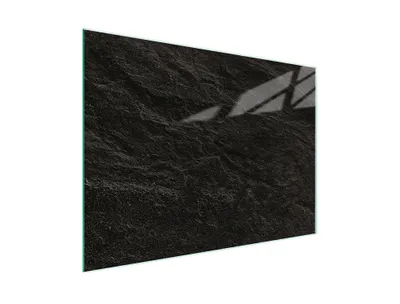 Obrázok produktu pre Krájacia doska Kryt na sporák Multiglass krájacia doska 30x22 cm Slate Black